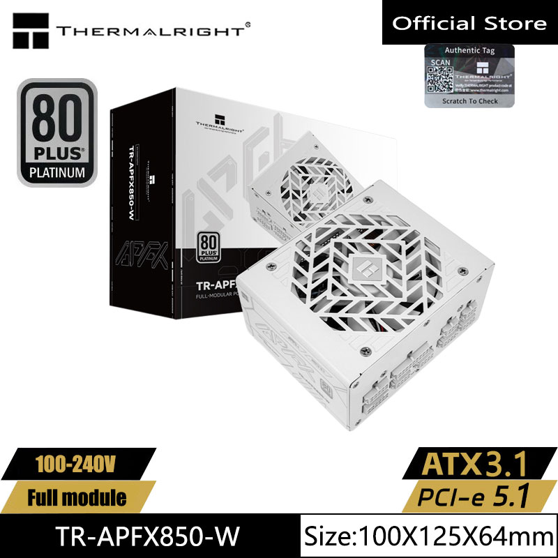 Thermalright TR-APFX850/1000-W - 1000W White Modular Power Supply のレビューと価格