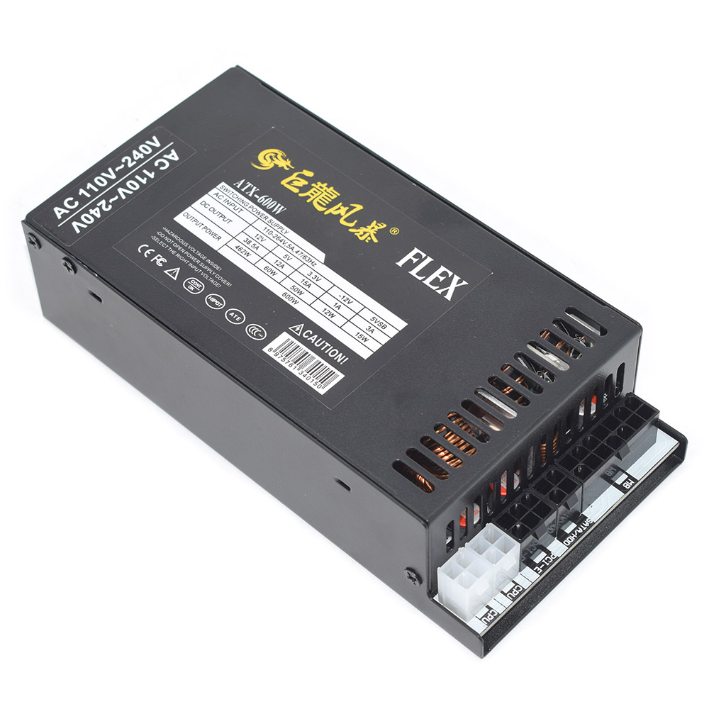 完全なモジュラーPC電源,1u flex,atx psu,1 - Flex Atx Power Supply 600W 1U のレビューと価格