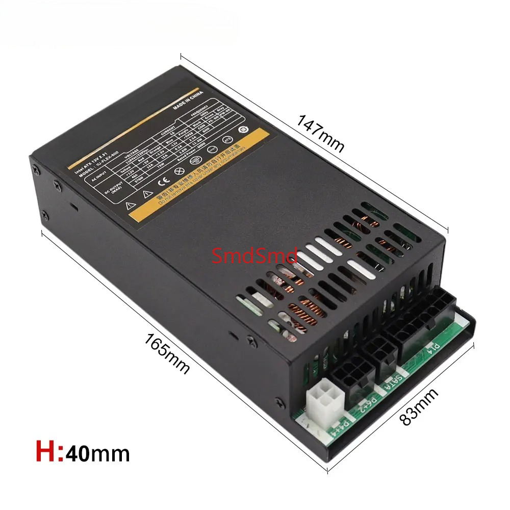 Flex 600Wモジュラー電源 小型1UコンピューターPS - Flex Atx Power Supply 600W 1U のレビューと価格