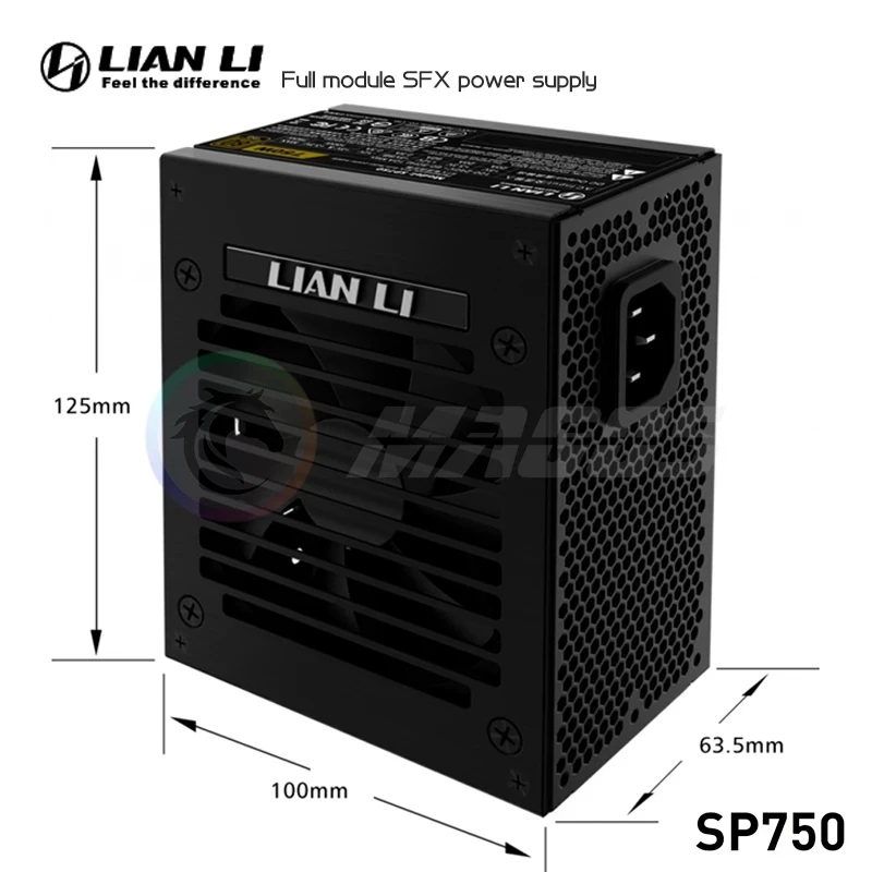 LIAN LI PSU 750W SFX電源ユニット コンピ - 750W Sfx Fully Modular Power Supply のレビューと価格
